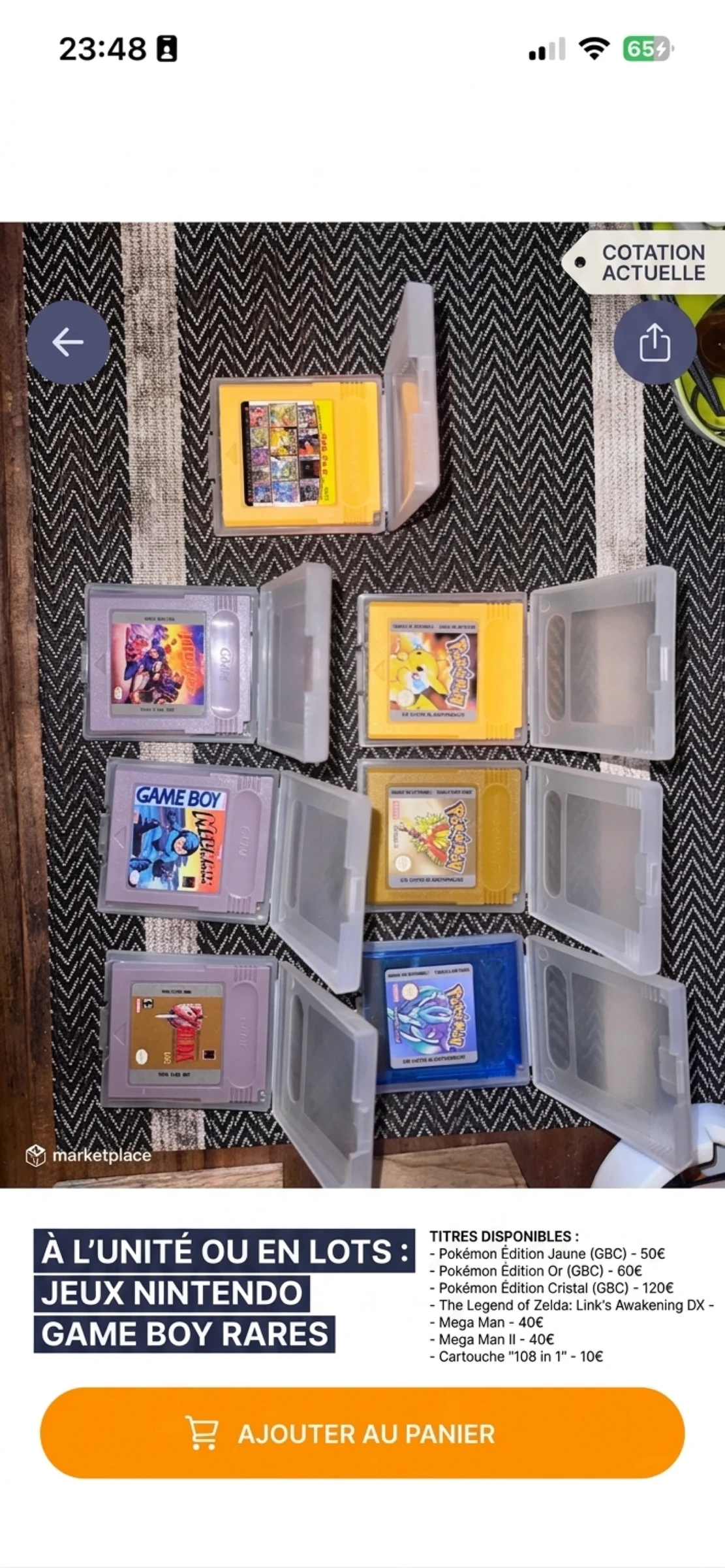 Lot or Unit: Nintendo Gameboy Games – Pokémon, Zelda, Mega Man (Retro Gaming) – photo 4